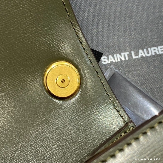 Tony Luxuries YSL IN LOULOU CARRE SATCHEL LEATHER SMOOTH 0807